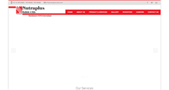 Desktop Screenshot of nutraplusindia.com